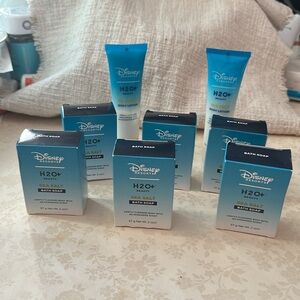 Disney H2O+ Blue and White Body Lotion and soap Collection
